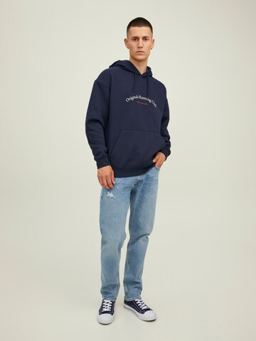 Sweat-shirt 'Brink City' JACK & JONES en bleu