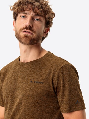 VAUDE Funktionsshirt 'M Essential T' in Braun