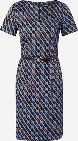 COMMA Платье в Синий: спереди