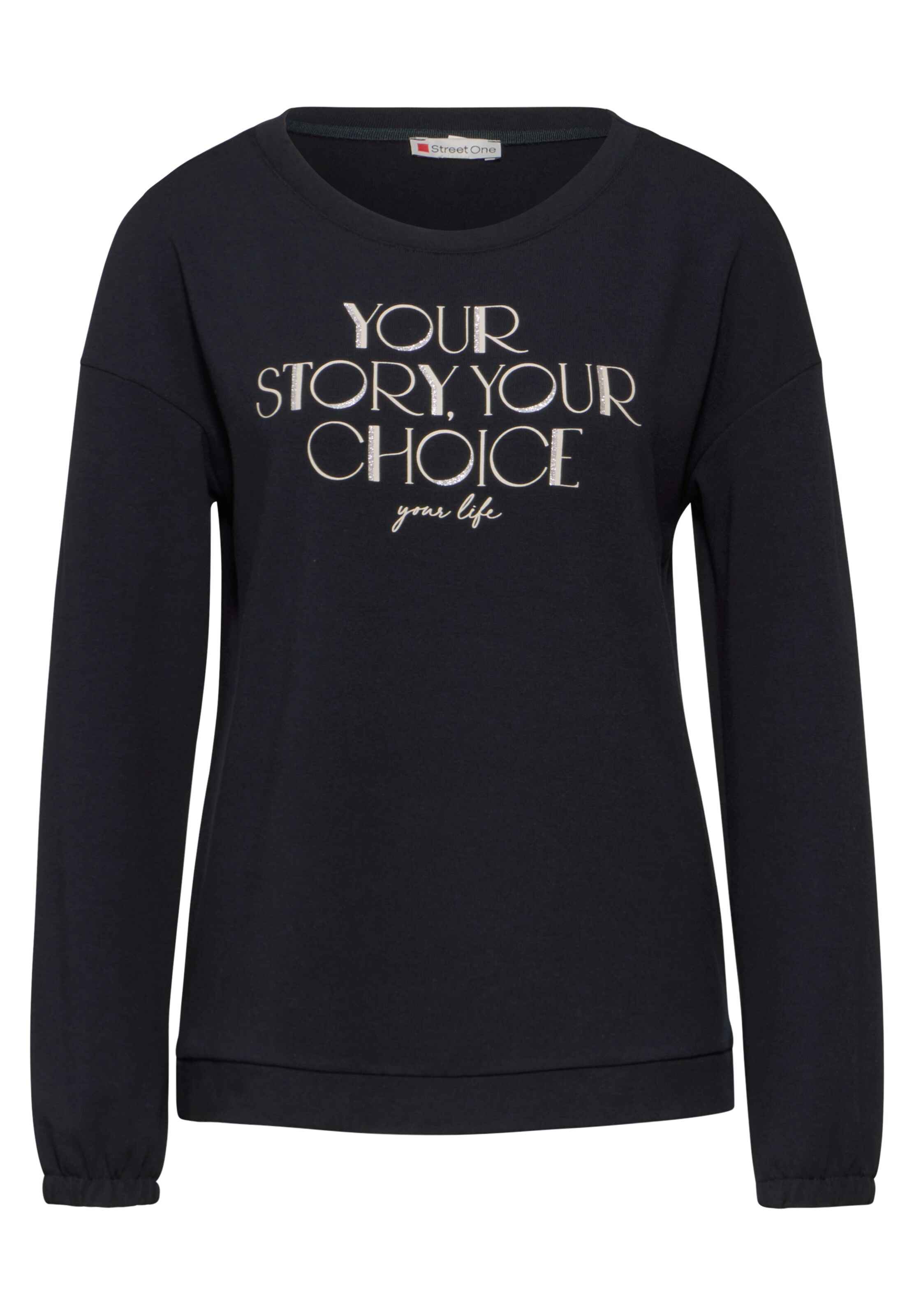 STREET ONE Shirt in Blue: front