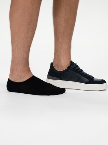 SOLIT socks Sokken 'Footie (zwart)' in Zwart