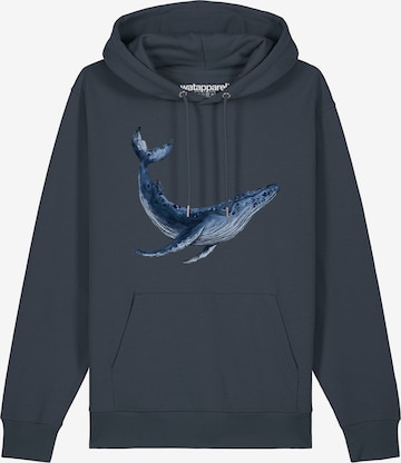 Felpa ' Wal ' di Watapparel in grigio: frontale