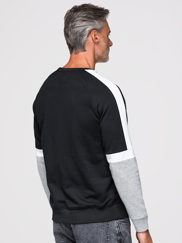 Sweat-shirt Ombre en noir