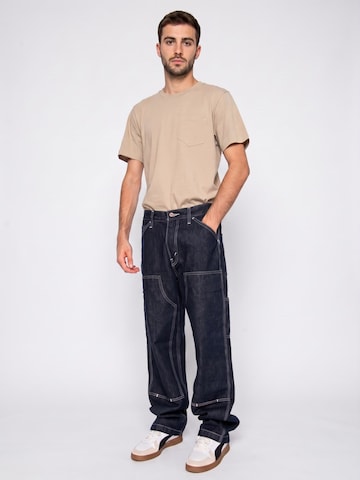 Baggy Jeans '568 Loose Straight Double Knee Mornin Classical Dark Indigo' di LEVI'S ® in blu