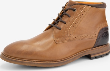 Travelin Lace-Up Shoes 'Welbourn ' in Brown: front