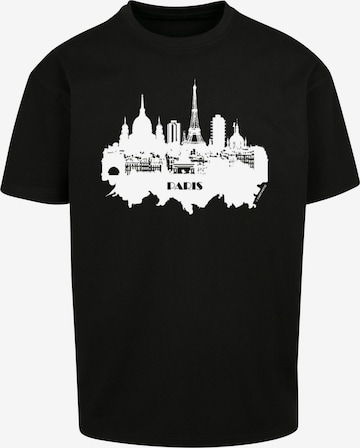 F4NT4STIC Shirt 'Cities' in Black: front