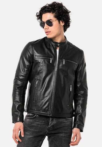 Redbridge Between-Season Jacket in Black: front