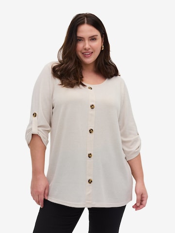 Zizzi - Camiseta 'VLUCCA' en beige