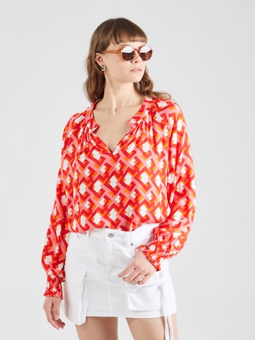 Smith&Soul Blouse in Roze: voorkant