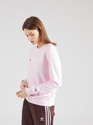 Champion Authentic Athletic Apparel Sweatshirt in Roze: voorkant