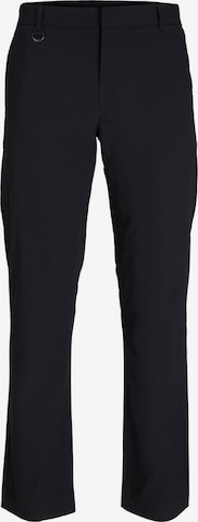 JACK & JONES Regular Chino Pants in Black: front