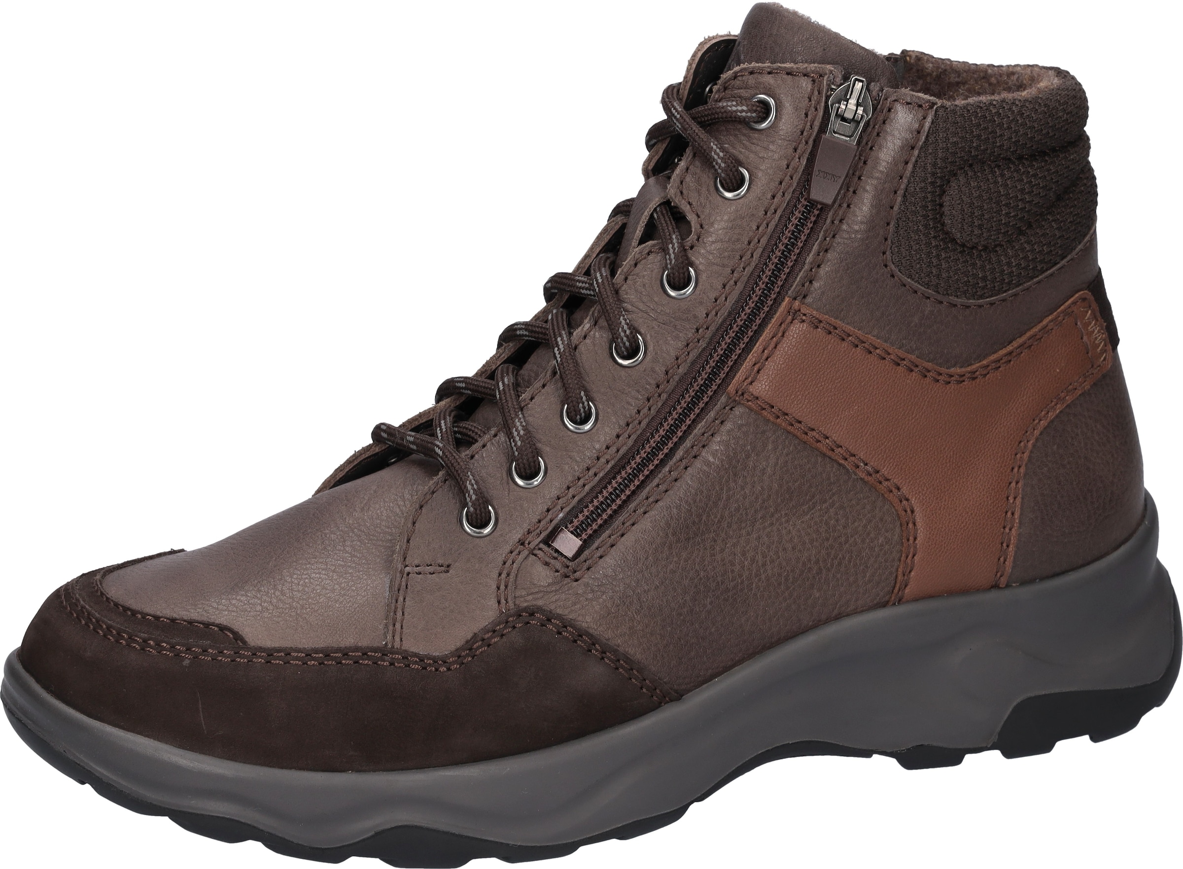 WALDLÄUFER Lace-Up Boots in Brown: front