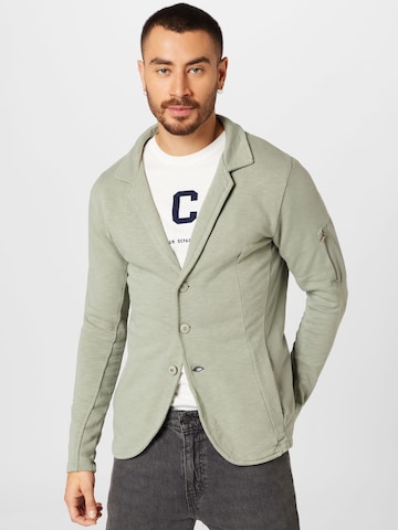 Key Largo - Ajuste regular Chaqueta saco 'BOMBAY' en verde: frente