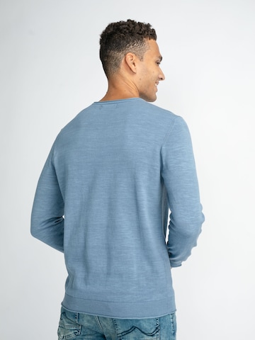 Petrol Industries Pullover in Blau