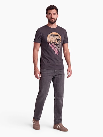 AMPLIFIED Regular fit T-shirt 'METALLICA SAD BUT TRUE' i svart