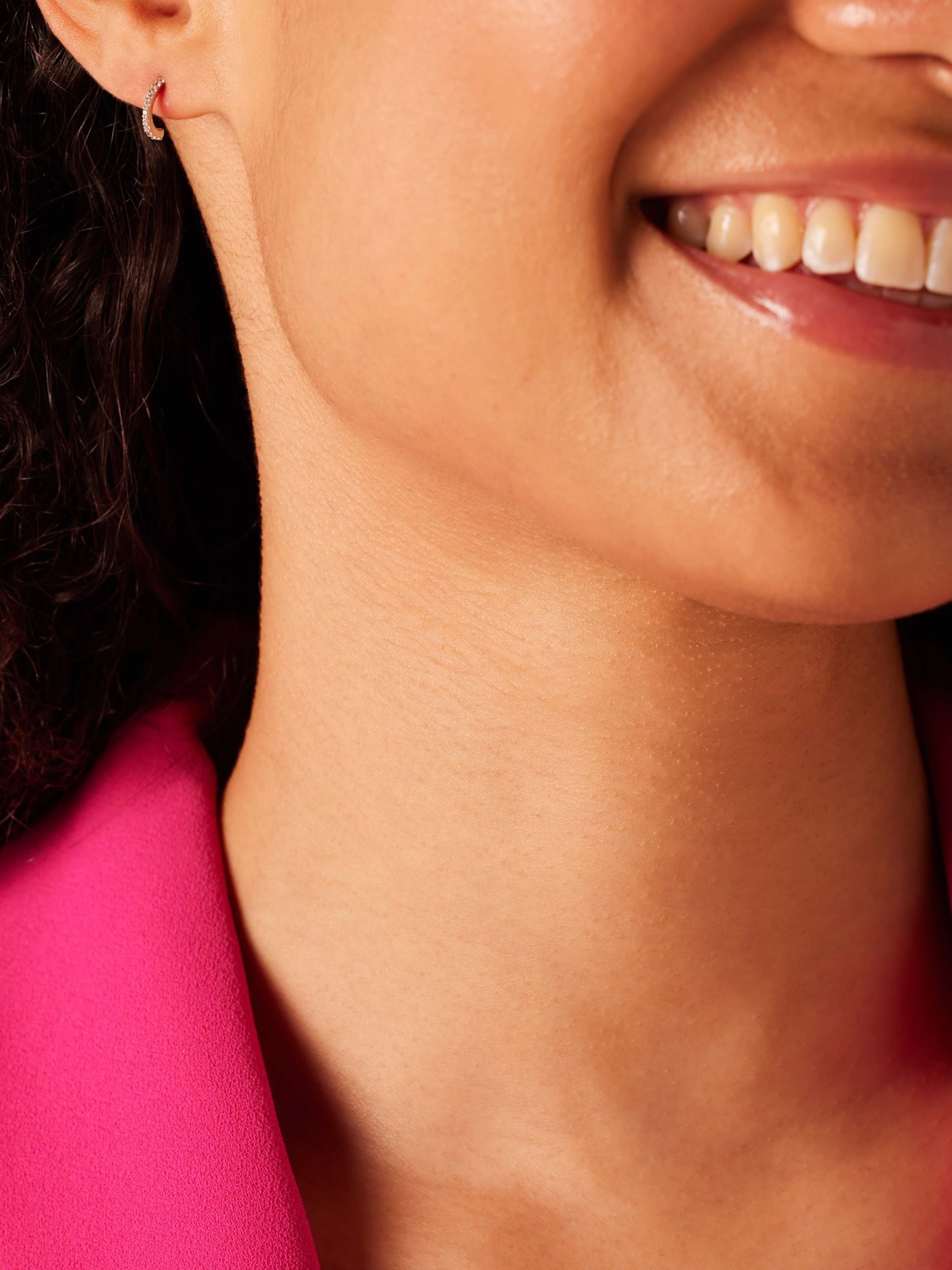 Lucardi Earrings in Silver