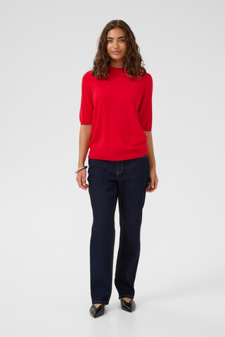 CULTURE - Pullover 'CUAnnemette' em vermelho