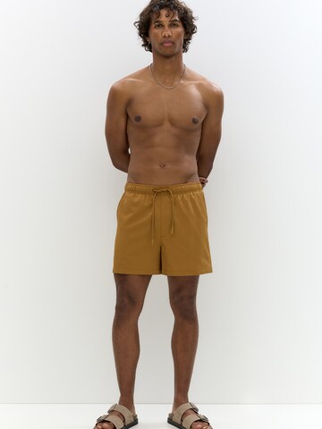 Pull&Bear Шорти за плуване в бежово