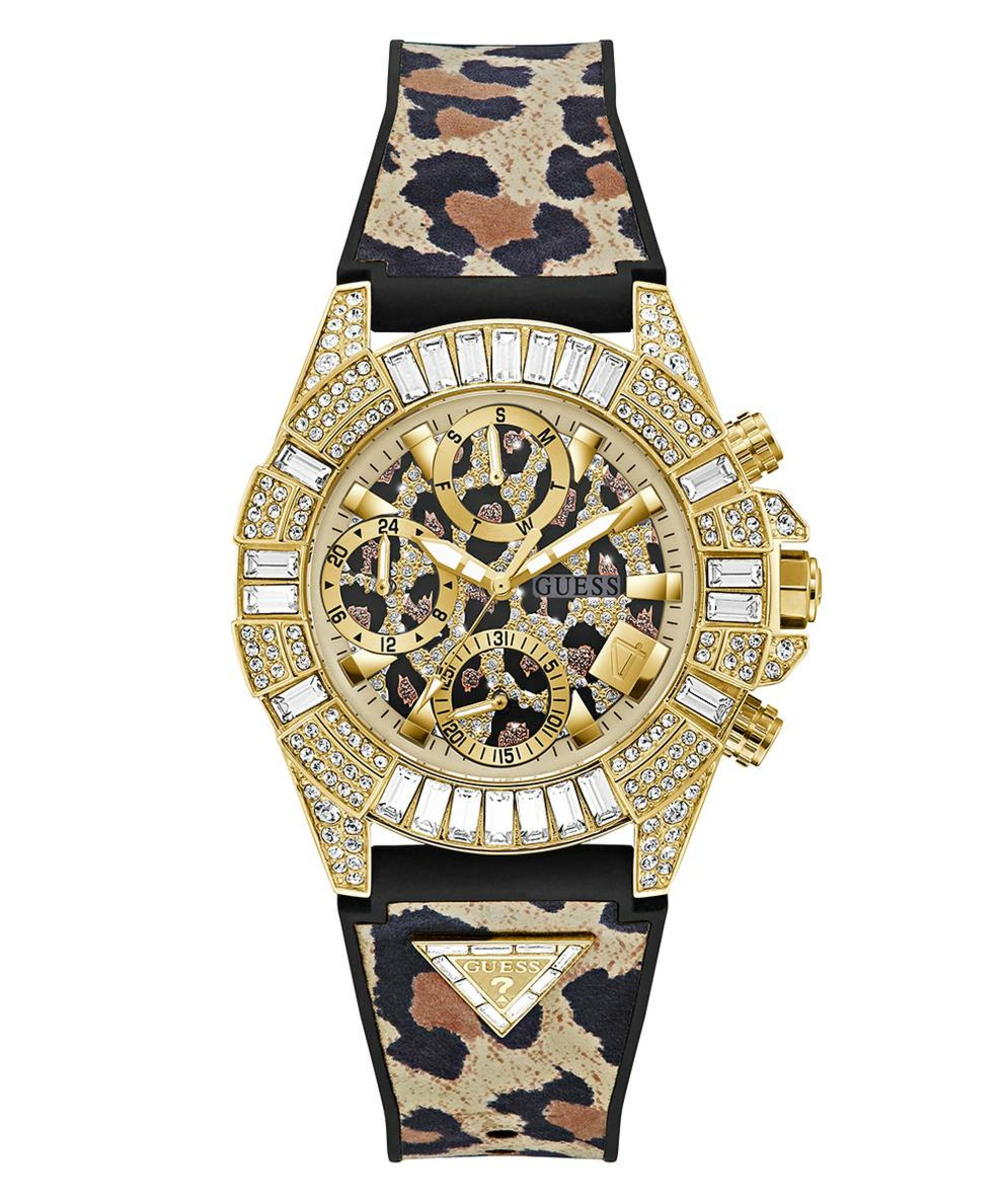 GUESS Analog watch in Beige: front