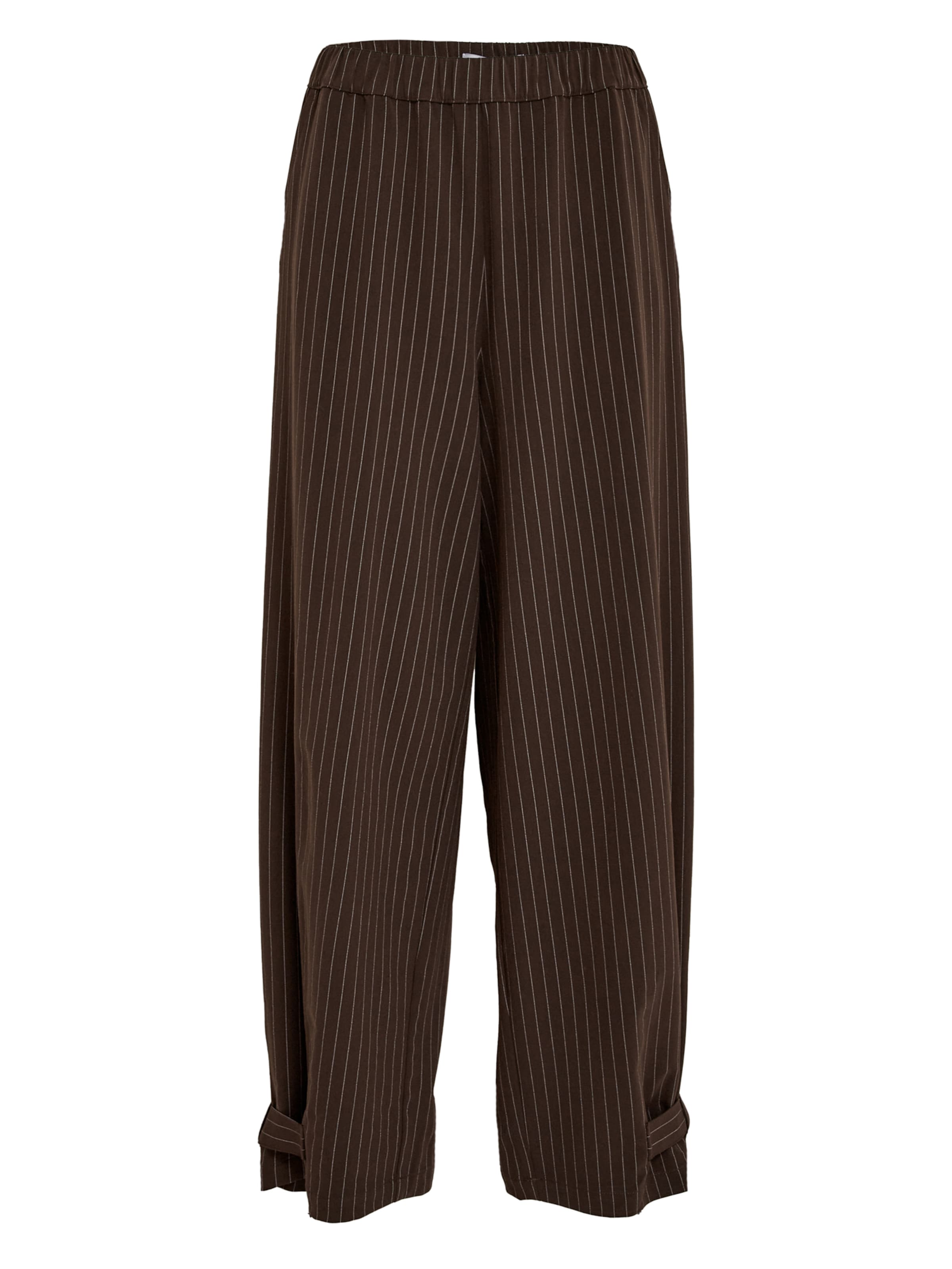 Wide leg Pantaloni 'Filippa' di minus in marrone: frontale