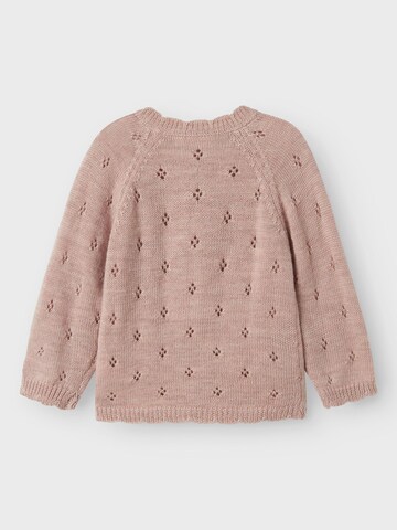 NAME IT Gebreid vest in Grijs