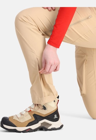 Kari Traa Regular Outdoor Pants 'Voss' in Beige