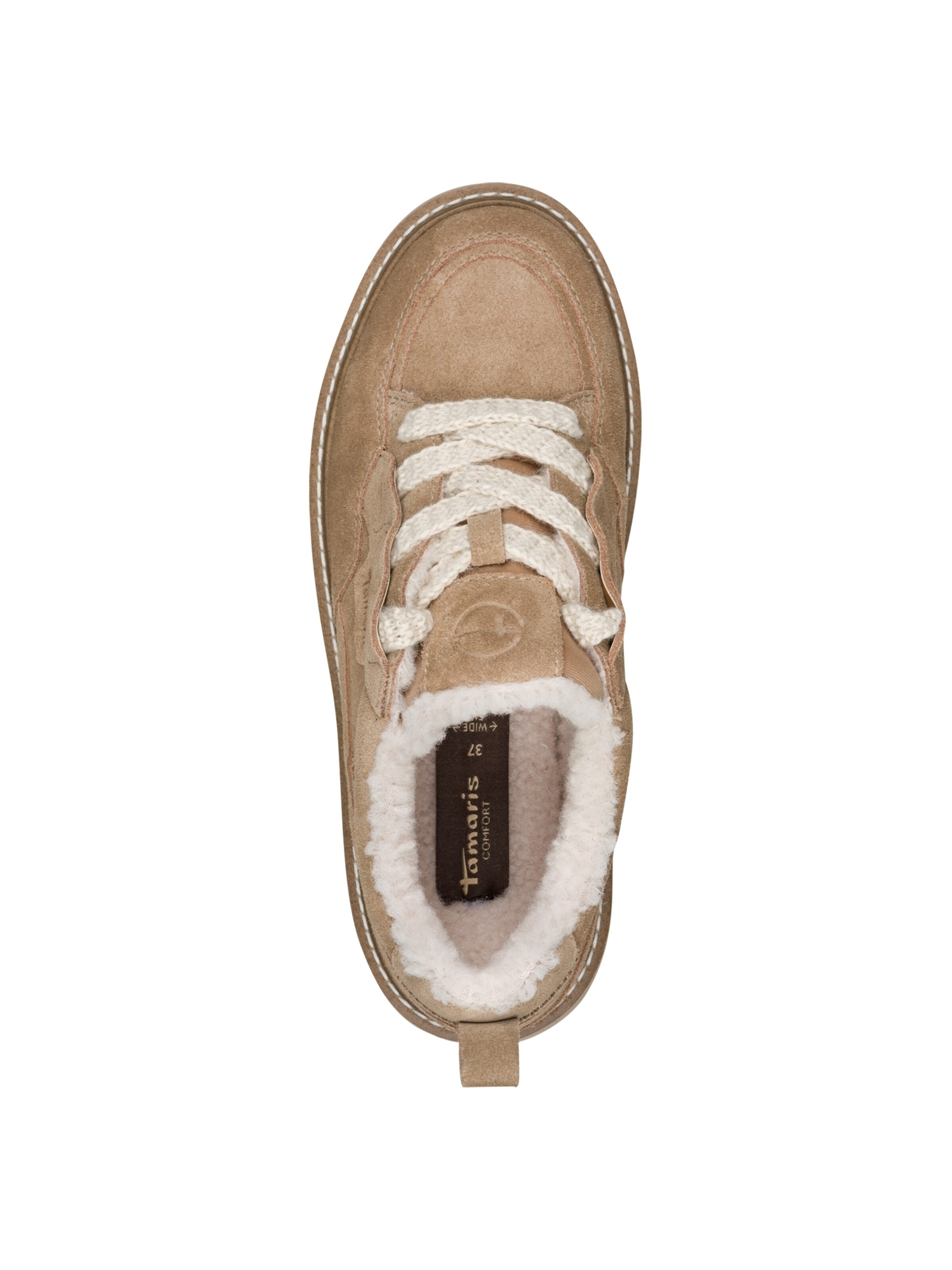 Tamaris Sneakers laag in Bruin