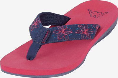 KAPPA Zehentrenner in navy / pitaya, Produktansicht
