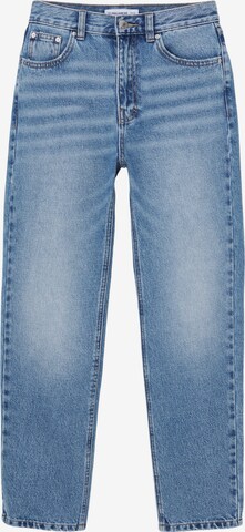 Pull&Bear Regular Jeans in Blauw: voorkant