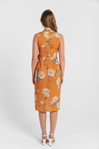 Jimmy Sanders Kleid in Orange