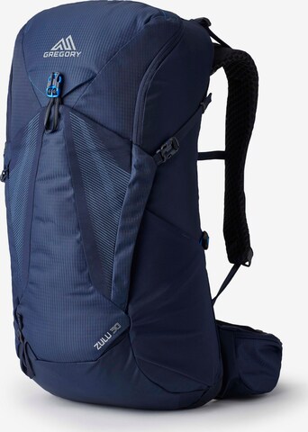 GREGORY Sports Backpack 'Zulu' in Blue: front