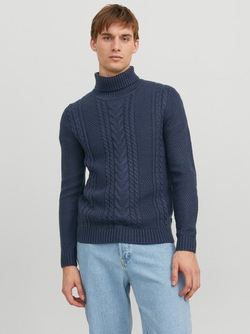 Pullover 'JJCraig' di JACK & JONES in blu: frontale