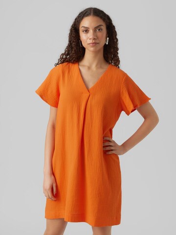 Robe VERO MODA en orange : devant