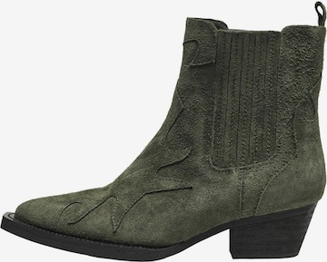 ONLY Ankle Boots in Green: front