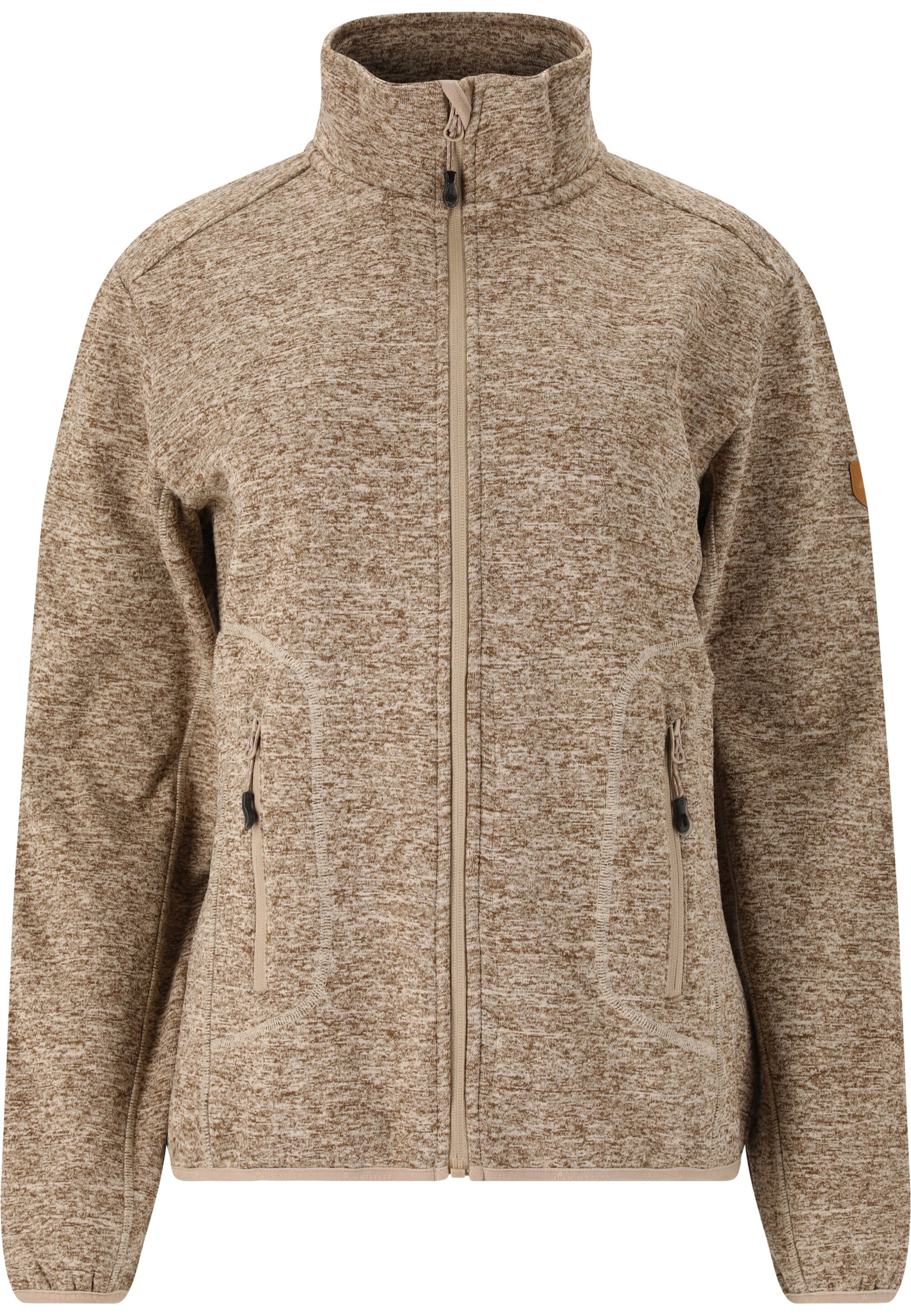 Whistler Functionele fleece jas 'Samani' in Bruin: voorkant