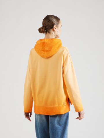 Bluză de molton de la Soccx pe portocaliu