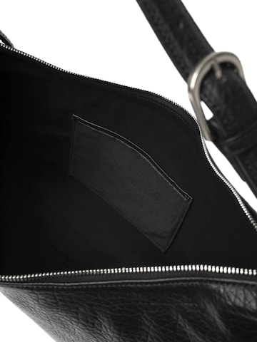 L37 HANDMADE SHOES Ročna torbica 'STAND BY ME' | črna barva