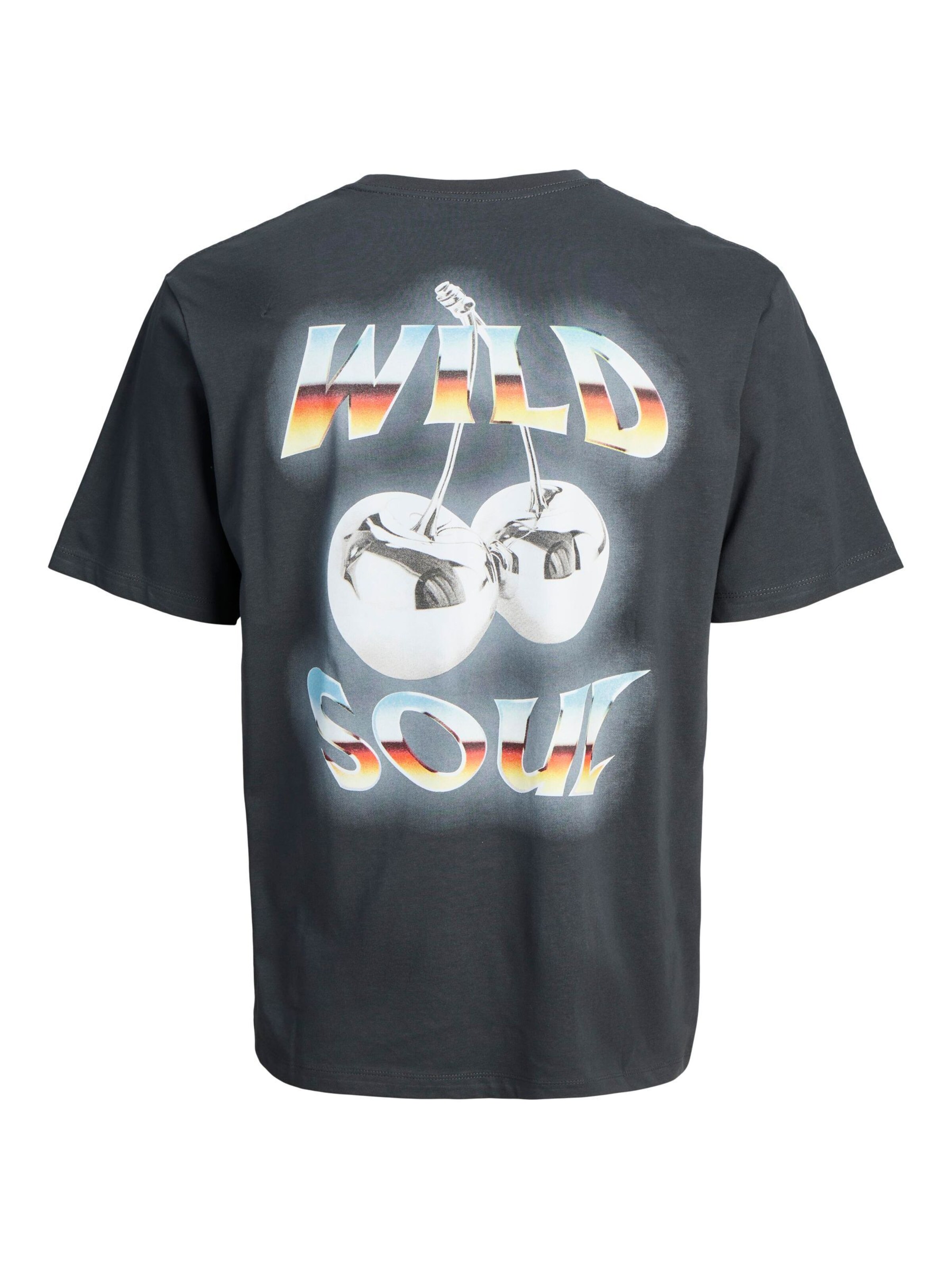 T-Shirt 'JORSTEEL GALLERY' JACK & JONES en gris