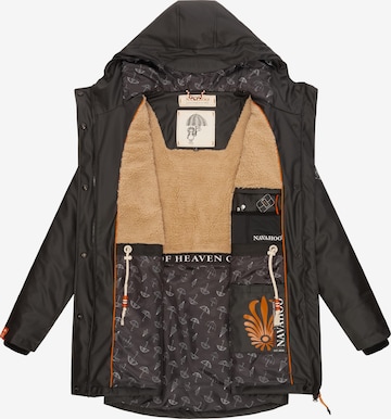 NAVAHOO Átmeneti kabátok 'Rainy Forest' - fekete