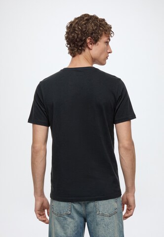 KnowledgeCotton Apparel T-Shirt in Blau: Rückseite