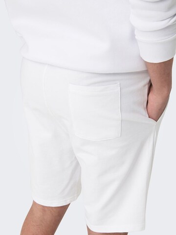 Only & Sons Regular Broek in Wit