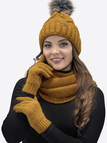 Vivisence Fingerhandschuhe '7014R' in Gelb