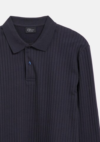 s.Oliver Shirt in Blauw: voorkant