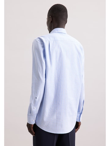 Coupe regular Chemise SEIDENSTICKER en bleu