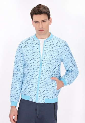 Giacca di mezza stagione di Mo ATHLSR in blu: frontale