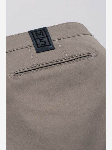 MEYER Regular Chino Pants 'M5' in Brown