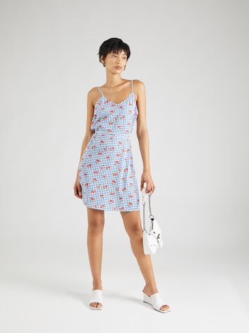 PIECES - Vestido 'BLOOM' em branco: frente