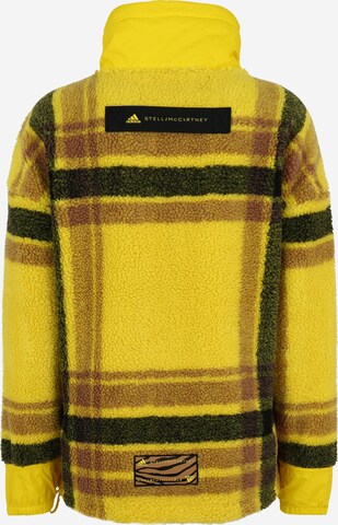 Veste en polaire fonctionnelle 'Fleece Jacquard Winter' ADIDAS BY STELLA MCCARTNEY en jaune