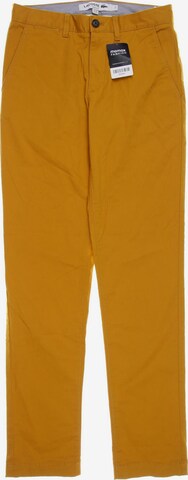 LACOSTE Pants in S in Orange: front