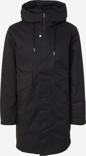 Demisezoninis paltas 'Karim' iš elvine, spalva – juoda, Prekių apžvalga